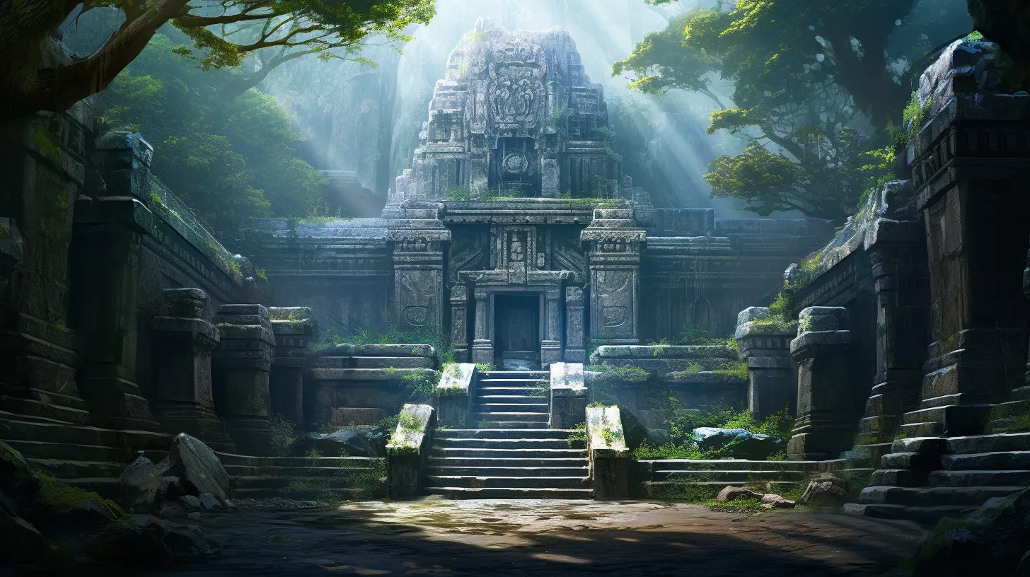 mysterious temple shrouded in ancient beliefs v 52 ar 169